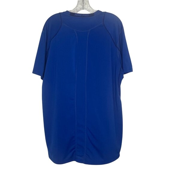 Nike Pro Athletic Training Tshirt Mens XL Blue Activewear Workout - Picture 2 of 6
